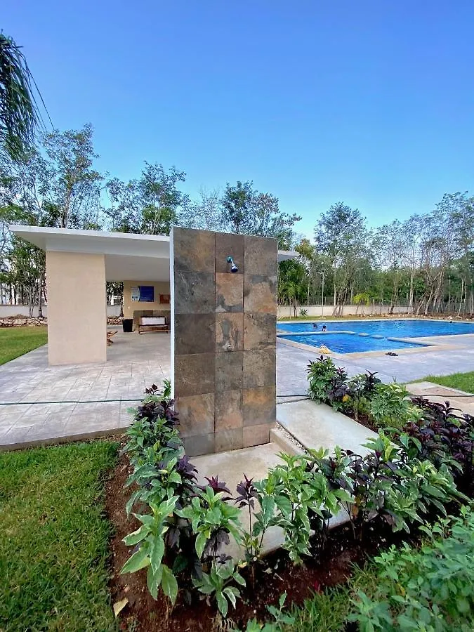 Gran Apartamento En Privada - Pool Kids Zone Bbq Playa del Carmen Lejlighed