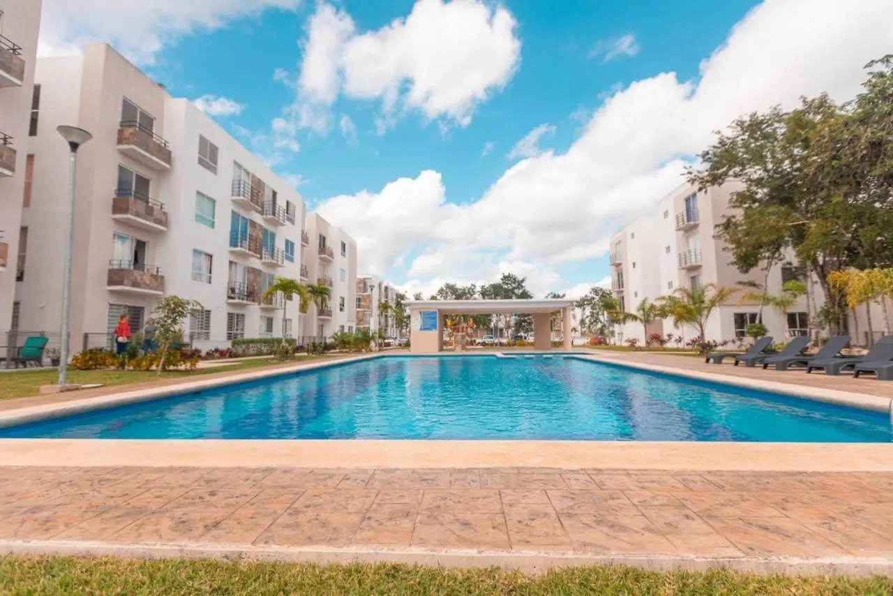 Gran Apartamento En Privada - Pool Kids Zone Bbq Playa del Carmen 0*,  Messico