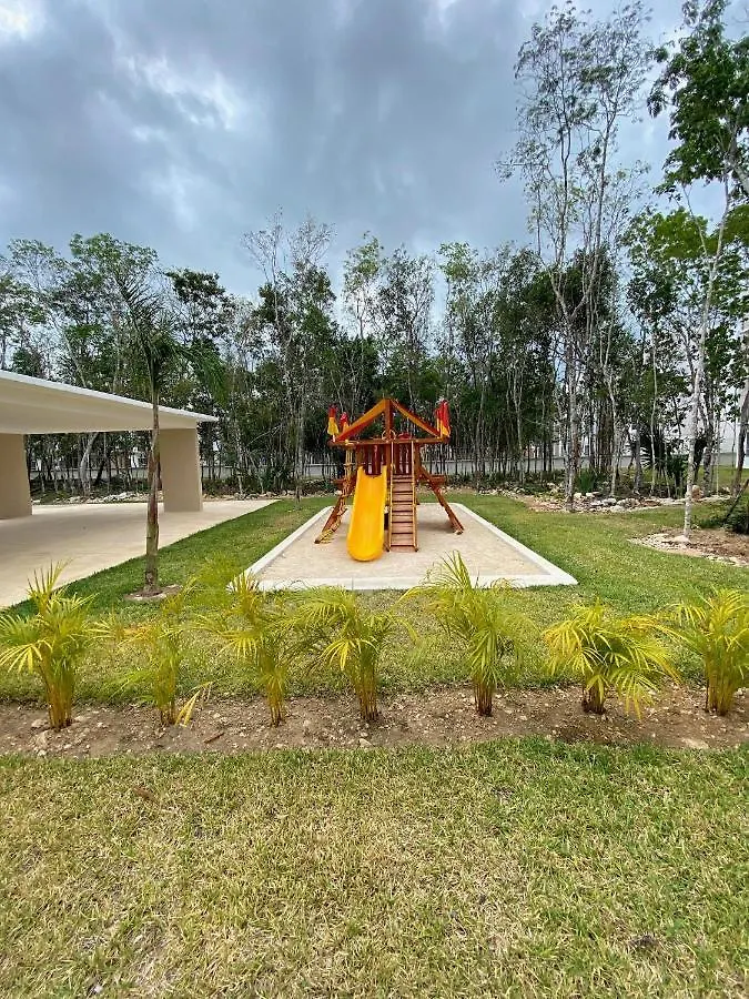 Gran Apartamento En Privada - Pool Kids Zone Bbq Playa del Carmen Appartamento
